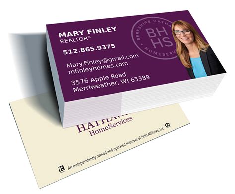 bhhs business cards.